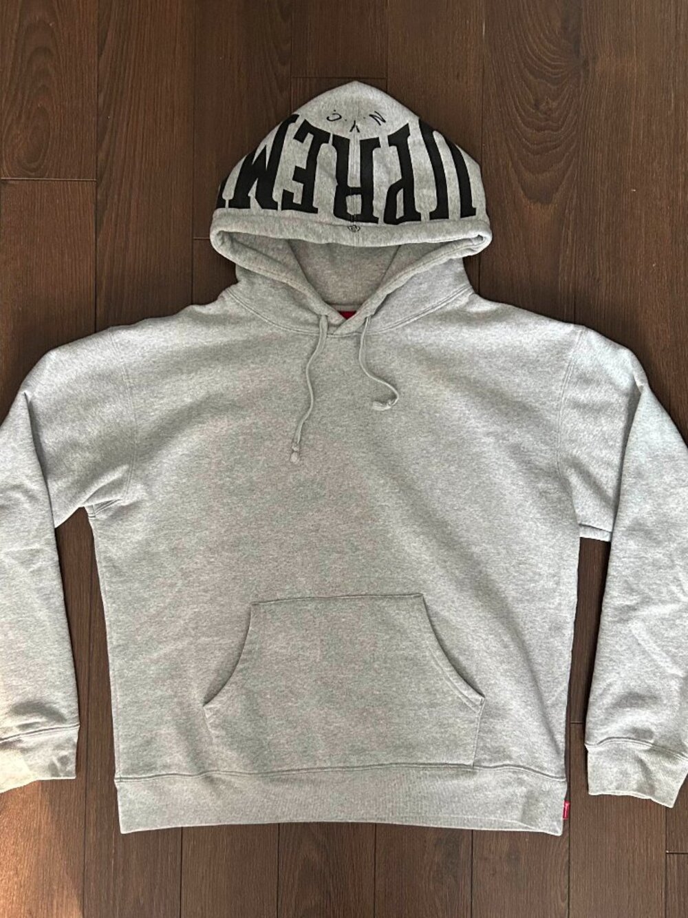 Supreme Mirrored Logo Hooded Sweatshirt Hoodie Size M Brand New